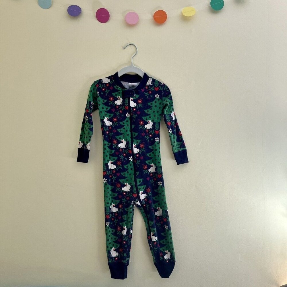 Hanna Andersson Christmas Footless Pajamas